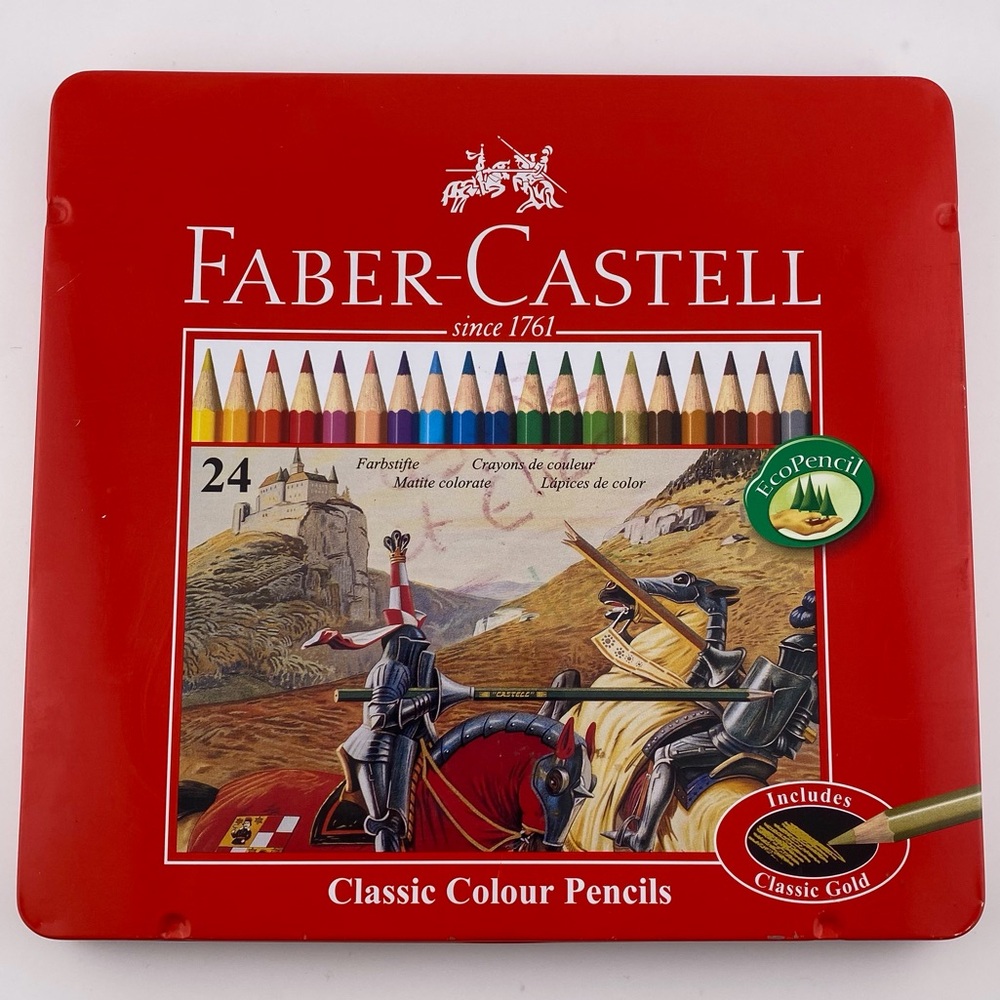 Faber Castell Coloured Pencils Set of 24